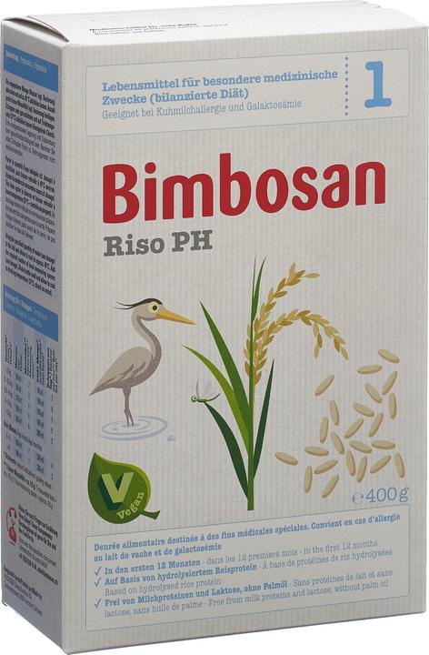 Bimbosan Riso PH 1 (400 g, jusqu'à 12 M.)