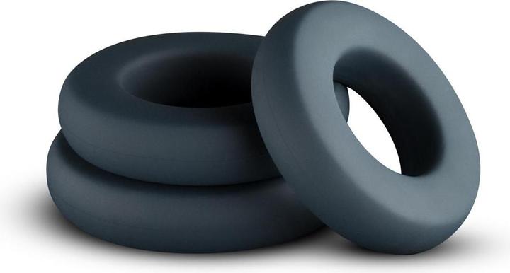 Boners Set di anelli per pene grandi (4 cm)