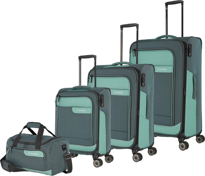 Travelite VIIA 4-Rollen Kofferset 4tlg. (195 l, XL (ab 115l))