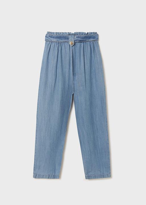 Produktbild MAYORAL Cropped Hose mit Schleife aus Tencel / Lyocell (128)