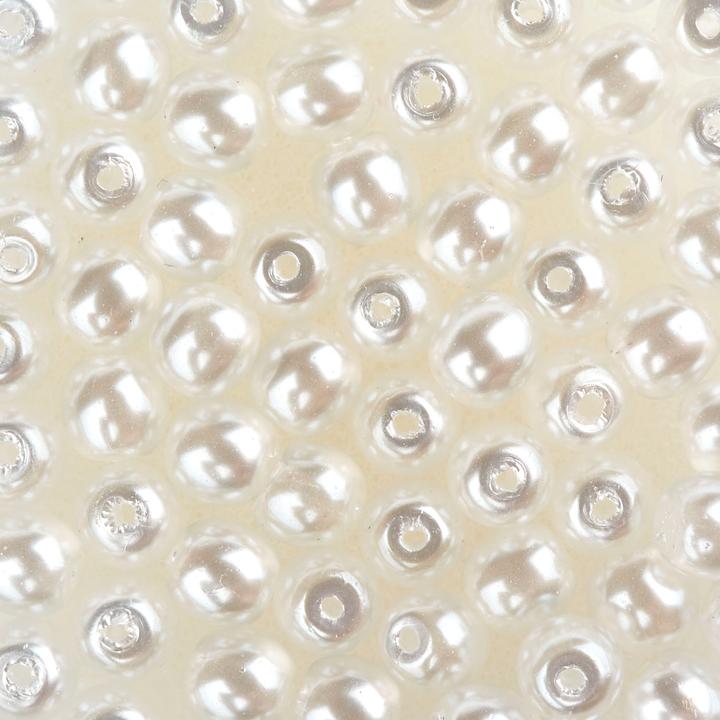 Actual product image Pracht Crystal Renaissance glass wax bead, 4mm, 75 pieces
