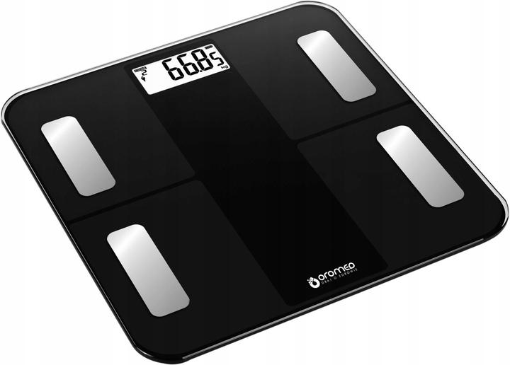 Actual product image Oromed ORO-SCALE BLUETOOTH Square Electronic Personal Scale (180 kg)