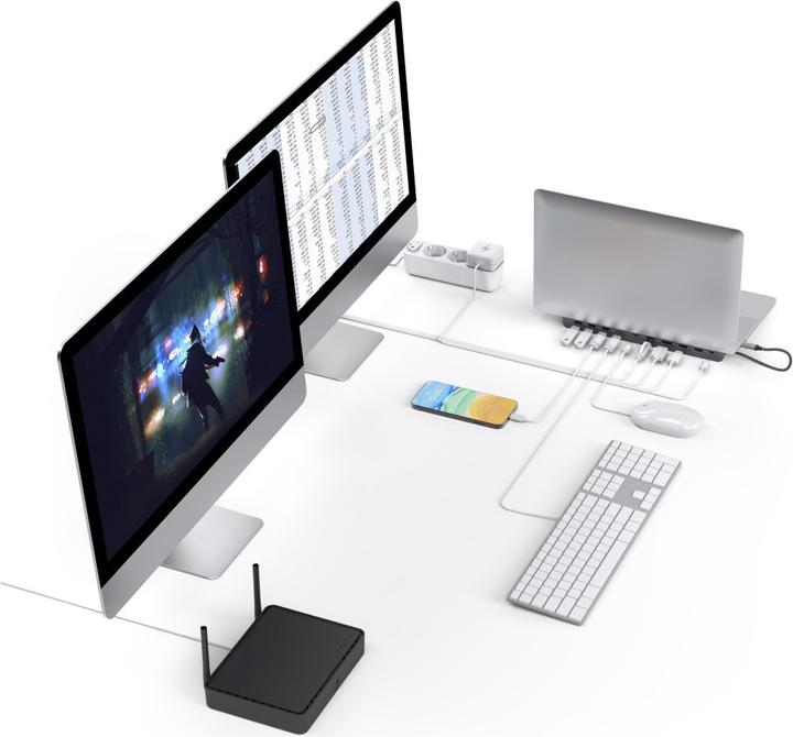 Actual product image Hama Essential (USB-C, 10 Ports)