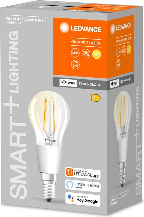 Image du produit Ledvance Smart+ Lecture (E14, 4 W, 470 lm, 1 x, E)