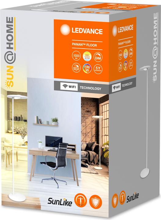 Productafbeelding Ledvance SUN@HOME SMART+ PANAN Vloerlamp WIFI TW (2000 lm)