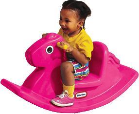 Image du produit Little Tikes Cheval à bascule, 12 ans, plastique, rose