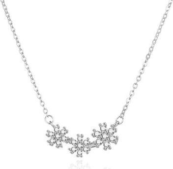 Immagine prodotto Agato Delicata collana d'argento con fiori AGS1570/47