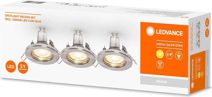 Produktbild Ledvance Led Spot Set Recess (230 lm, GU10)