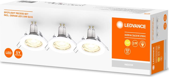 Image du produit Ledvance Recess (230 lm, GU10)