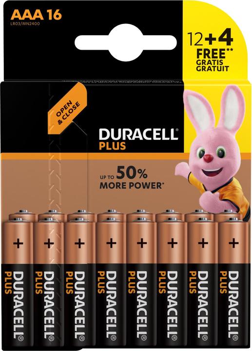 Actual product image Duracell Plus Power (16 pcs., AAA)
