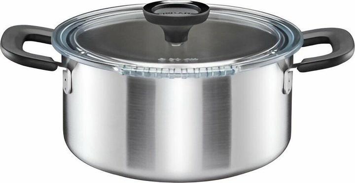 Actual product image Fiskars CASSEROLE FF 3L WITH LID 1072316 (Pot, Stainless steel)