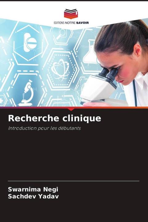 Produktbild Recherche clinique (Swarnima Negi, Sachdev Yadav, 2022)