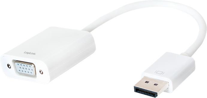 Image du produit LogiLink DisplayPort 1.2 vers VGA (VGA, 15 cm)