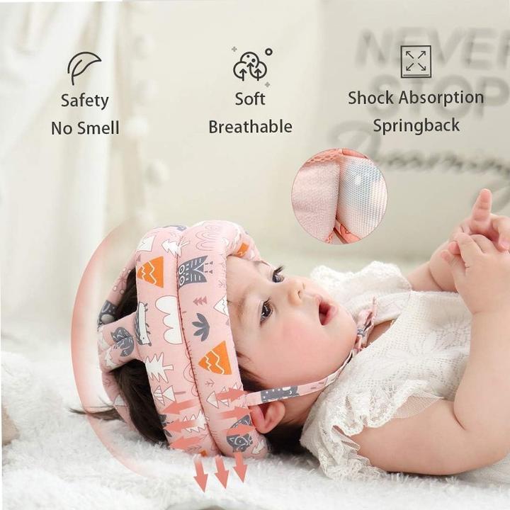 Produktbild ASMI Babykopfschutz, verstellbarer Baby Helm, Baby Schutzhelm