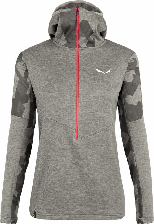Actual product image Salewa Boe Alpine Merino Half-Zip Hooded Jacket Da (W42/L36, W44/L38, W46/L40)