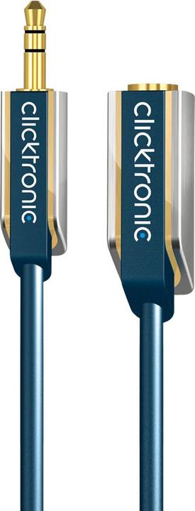 Actual product image clicktronic 3.5mm extension cable (1.50 m, 3.5mm jack (AUX))