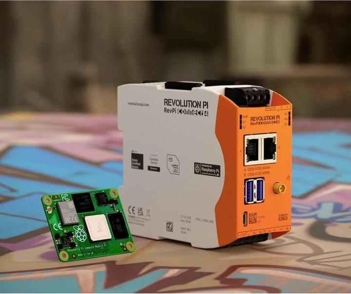 Immagine prodotto Kunbus Modulo di espansione PLC RevolutionPi Connect 4 PR100377