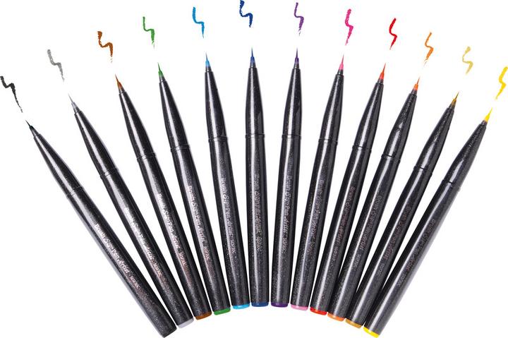 Image du produit Pentel Stylo pinceau Sign Pen Brush Artist (Vert, 1 x)