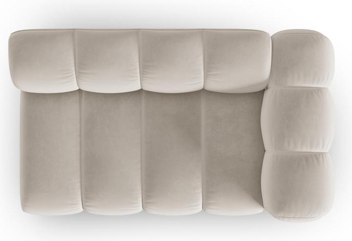 Image du produit Micadoni Canapé Modulable Droit en Velours, "Lupine", 2 Places, 145x95x70Fabriqué en Europe (2 places, 3 places, 4 places)