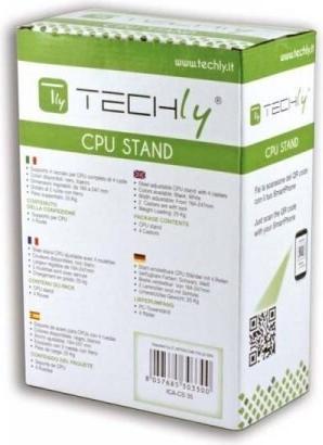 Actual product image Techly System cabinet mount - Black