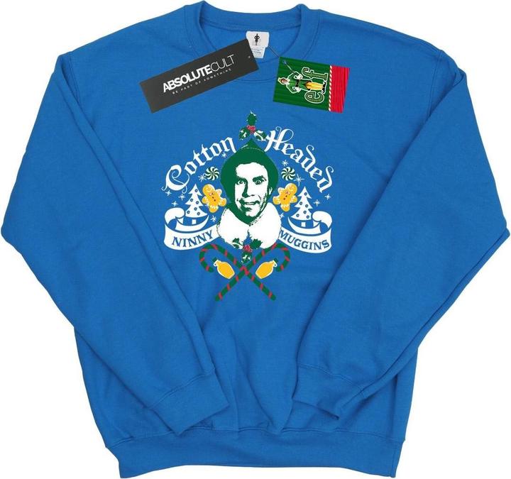 Elf Cotton Headed Ninny Muggins Sweatshirt (XL)