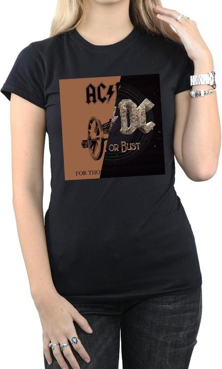 Produktbild AC/DC Rock or Bust For Those About Splice TShirt aus Baumwolle (XXL)