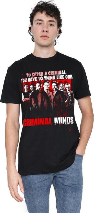 Actual product image Criminal Minds Mens Think Like One T-Shirt (4XL)