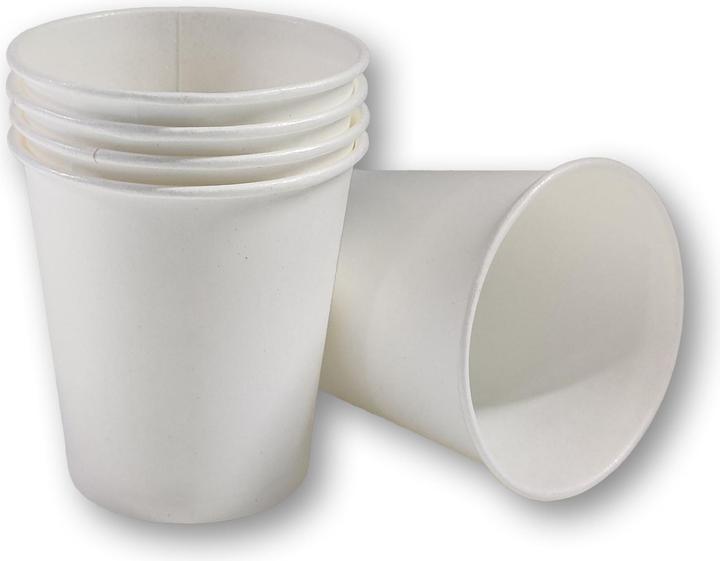 Immagine prodotto TeCup Pappbecher, Trinkbecher, Heissgetränk, Kaffeebecher 8 oz (240 ml) (100 x)