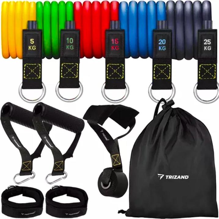 Produktbild Trizand Widerstandsband-Set - 5 Bänder (Mittel)