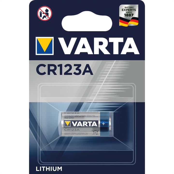 Image du produit Varta Photo Lithium (1 pcs, CR123A, 1480 mAh)