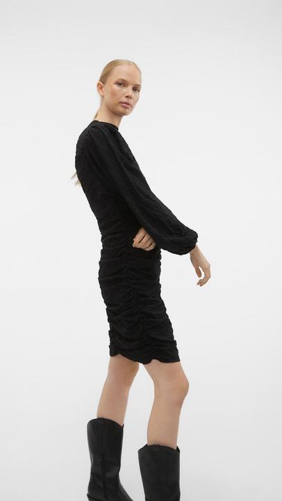Produktbild Vero Moda Vmvera L/S Rouching Short Dress Wvn Exp Kleid (S)
