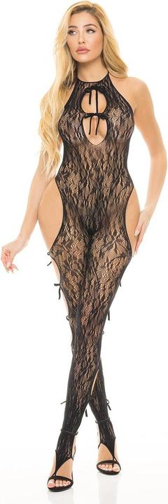 Immagine prodotto Pink Lipstick Love Me Harder Bodystocking Nero O/S (Taglia unica)