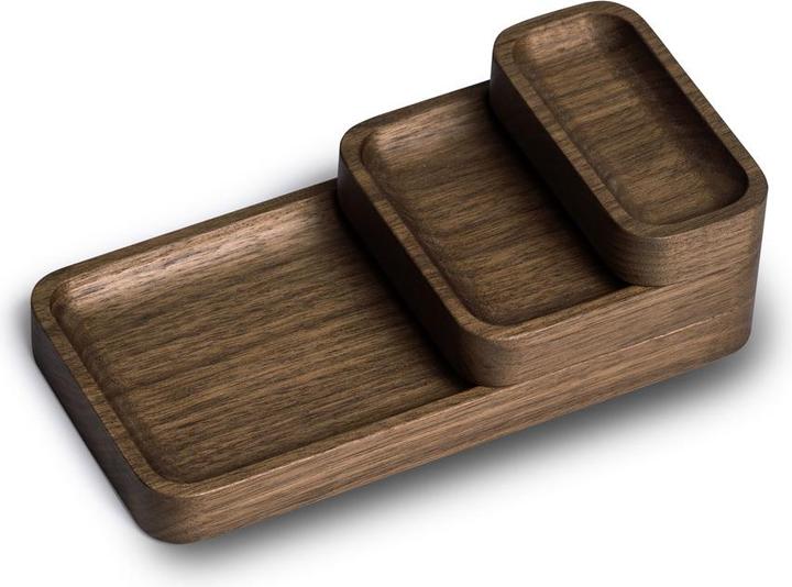 Produktbild Oakywood Mini Catchall Tray | Kompakter Schreibtisch-Organizer aus Holz für Zubehör