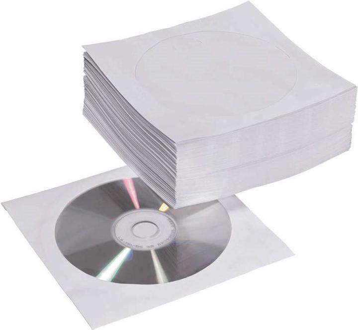 Productafbeelding MediaRange CD/DVD Papierhüllen mit Sichtfenster