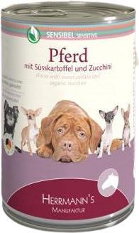 Produktbild Herrmanns Pferd mit Süsskartoffel und Zucchini (Adult, 1 Stk., 400 g)