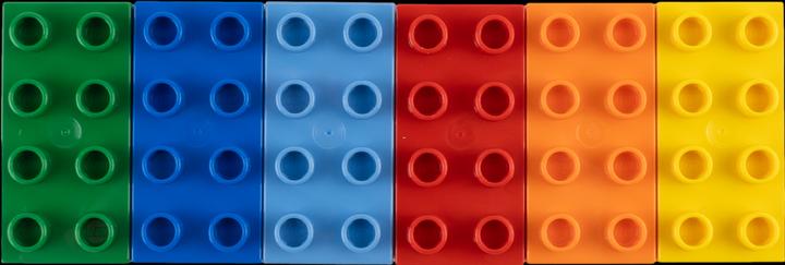 Produktbild LEGO Duplo 2x4 Steine - 20 Stück - Grundbausteine 3011 BRRANDNEU (3011)