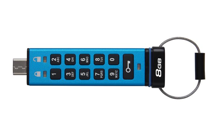 Actual product image Kingston IronKey Keypad 200C (8 GB, USB 3.2)