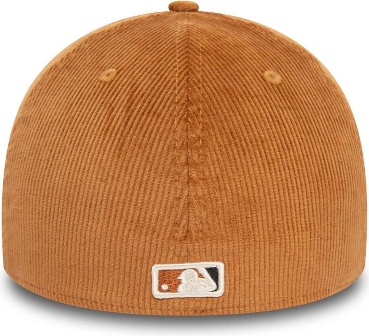 Actual product image New Era 39Thirty Stretch Cap CORD Los Angeles Dodgers earth (S/M)