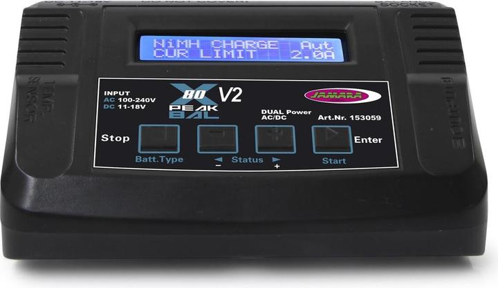 Actual product image Jamara Charger X-Peak 80 V2