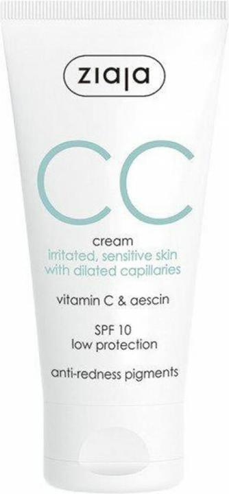 Actual product image Ziaja CC CREAM correctora para pieles irritadas y sensibles 50 ml