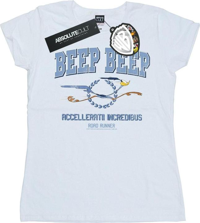 Immagine prodotto Looney Tunes Road Runner Beep Beep Maglietta Donna (XL)