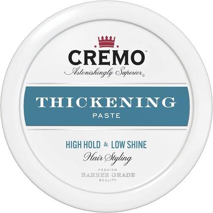 Cremo Barber Grade Hair Styling Thickening Paste for Men High Hold Low Shine 113g (Haargel)