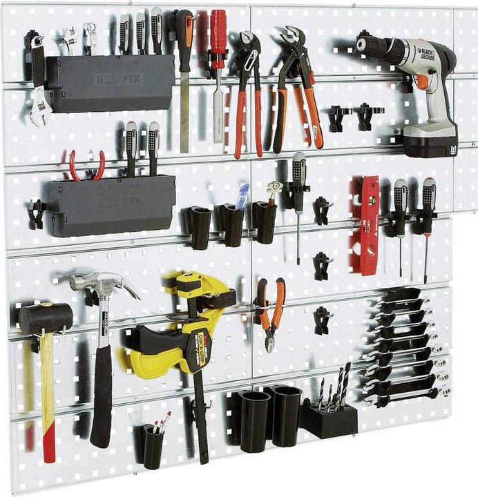Productafbeelding Raaco Geperforeerde plaat set Clip set 38