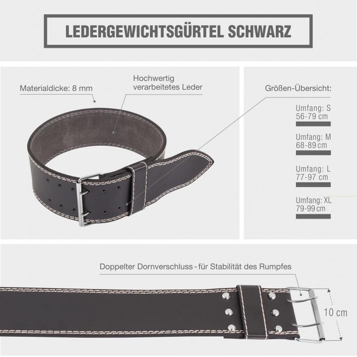Actual product image Gorilla Sports Training belt