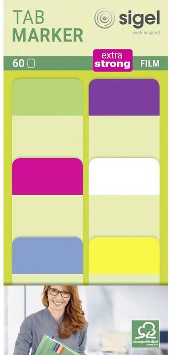 Produktbild Sigel Tab Marker (38 x 25 mm)