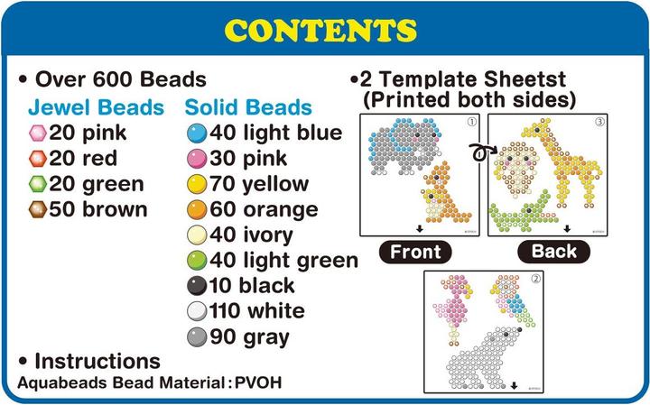 Produktbild Aquabeads Zootier Set
