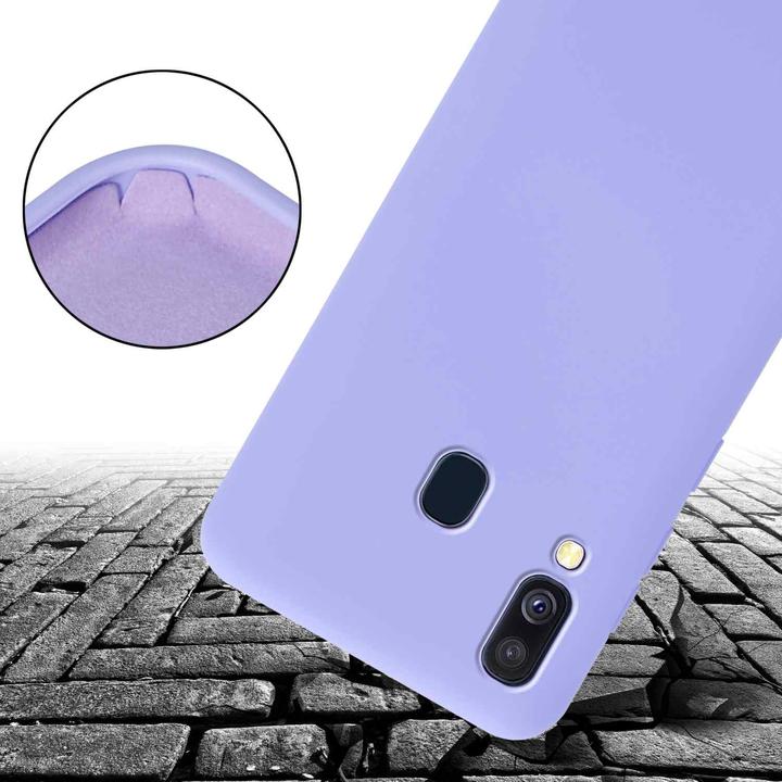 Actual product image Cadorabo TPU Cover Mobile Phone Chain Liquid (Samsung Galaxy A40)