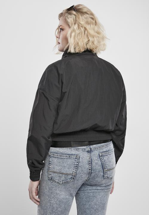 Image du produit Urban Classics Ladies Cropped Crinkle Nylon Pull Over Jacket (XXL)