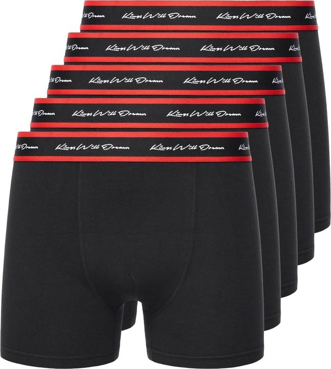 Actual product image Kings Will Dream Mens Scriptband Boxer Shorts (Pack of 5) (XL, 5-pack)