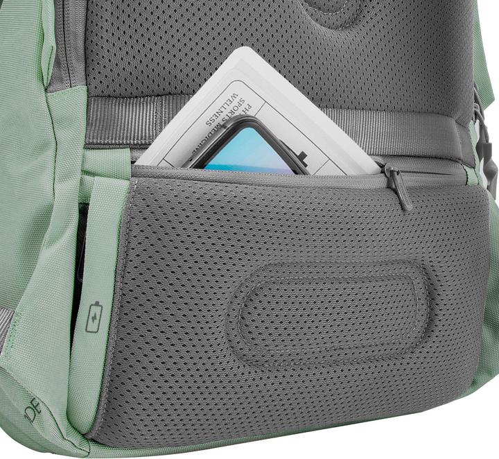 Actual product image XD Design ANTI-THEFT RUCKSACK BOBBY SOFT ICEBERG GREEN P/N: P705.999 (16 l)